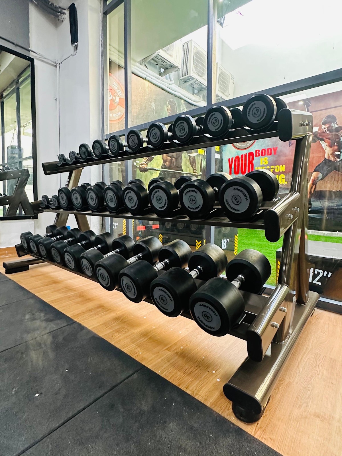 Gym 52 dumbbell rack